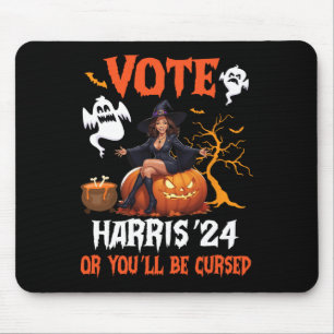 Glad Halloween-dag Röst Harris 2024 Annars blir du Musmatta