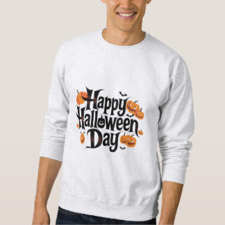 Glad Halloween-dags sweatshirt
