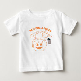 Glad Halloween Damkostym Kläder Svart T Shirt
