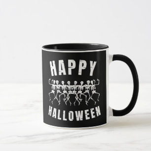 GLAD HALLOWEEN DANSANDE SKELETT MUGG