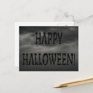 Glad Halloween Deadworld-text Vykort