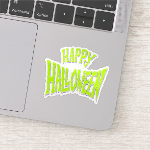 Glad halloween dekal