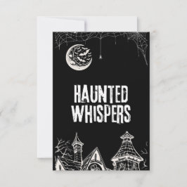 Glad Halloween-design Tack Kort