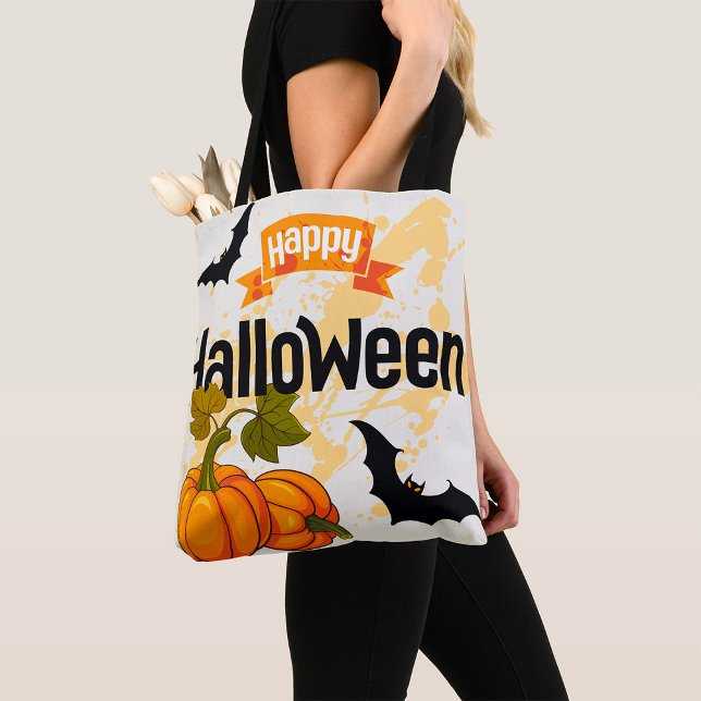 Glad Halloween-design Tygkasse (Skapare uppladdad)