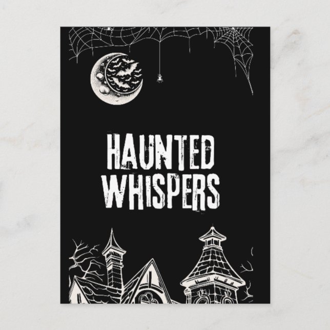 Glad Halloween-design Vykort (Framsida)