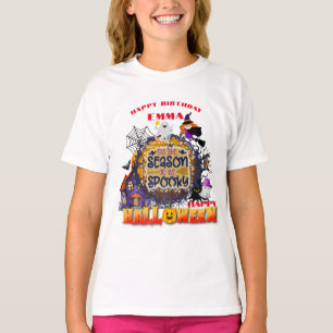 Glad Halloween Det är skräckens säsong firande T Shirt