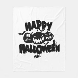 Glad Halloween Fleecefilt