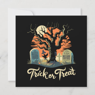 Glad Halloween från din roliga kyrkogård!