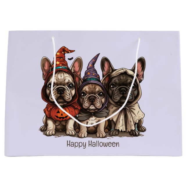 Glad Halloween French Bullhund (Framsidan)