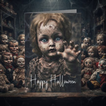 Glad Halloween | Gammal docka vill leka?