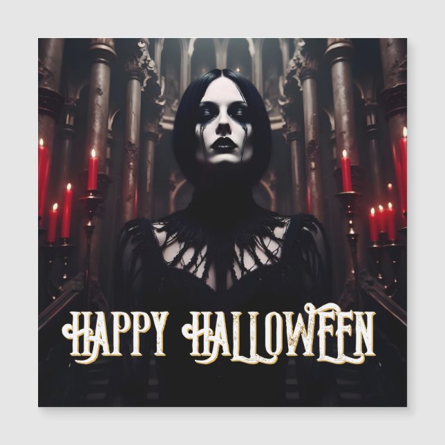 Glad Halloween – gotisk mörk firande (Framsida)