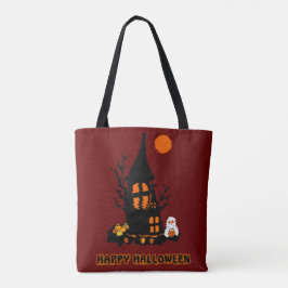 Glad Halloween-handväskan Tygkasse