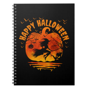 GLAD HALLOWEEN HÄXA MÄN KVINNOR BARN KOSTYM ANTECKNINGSBOK