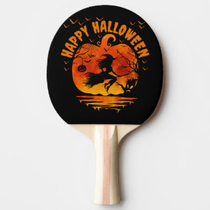 GLAD HALLOWEEN HÄXA MÄN KVINNOR BARN KOSTYM PINGISRACKET