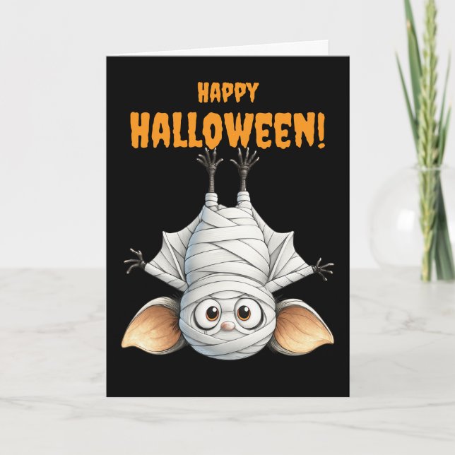 Glad Halloween Helgkort (Framsida)