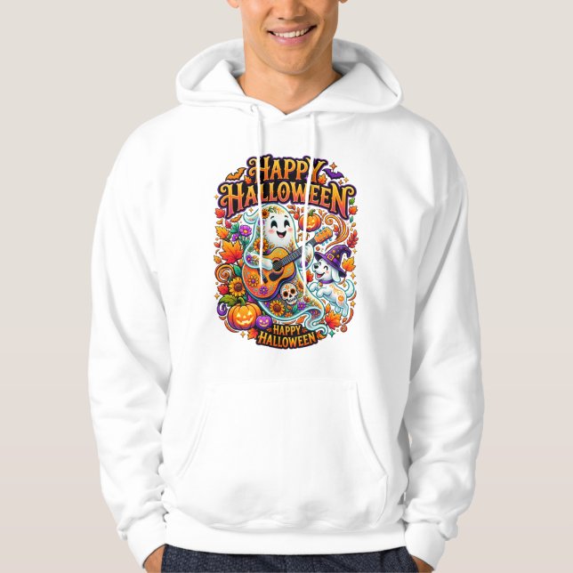 glad halloween hoodie (Framsida)