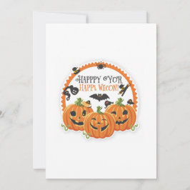 Glad Halloween Inbjudningar