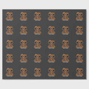 Glad Halloween-jakt korsade yxor pumpa Presentpapper