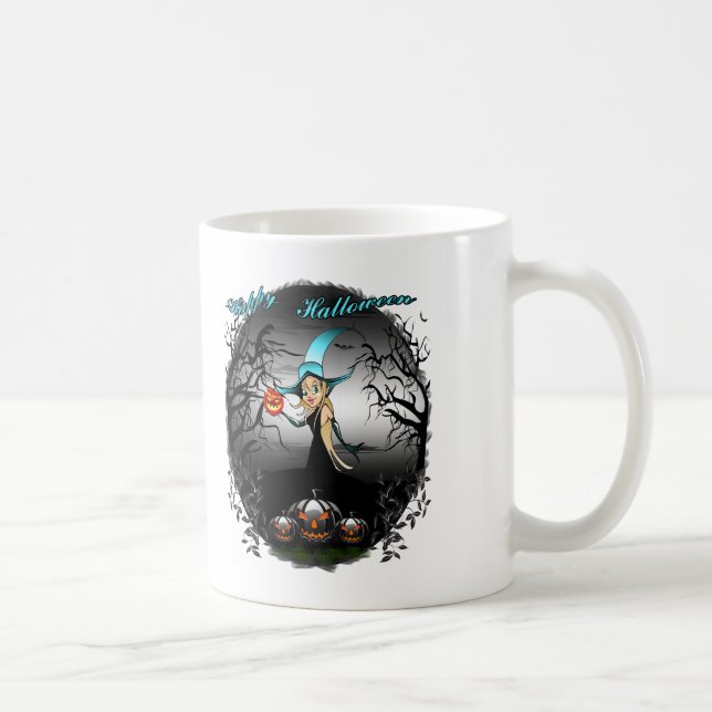 Glad Halloween Kaffemugg (Höger)