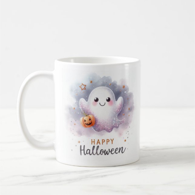 Glad Halloween  Kaffemugg (Vänster)