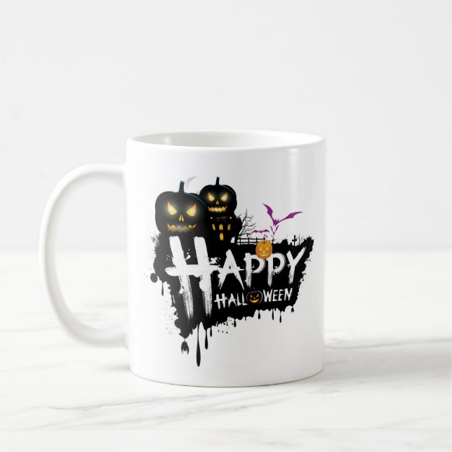 Glad Halloween Kaffemugg (Vänster)