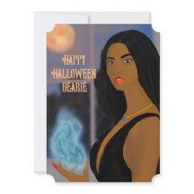 Glad Halloween Kära Häxa