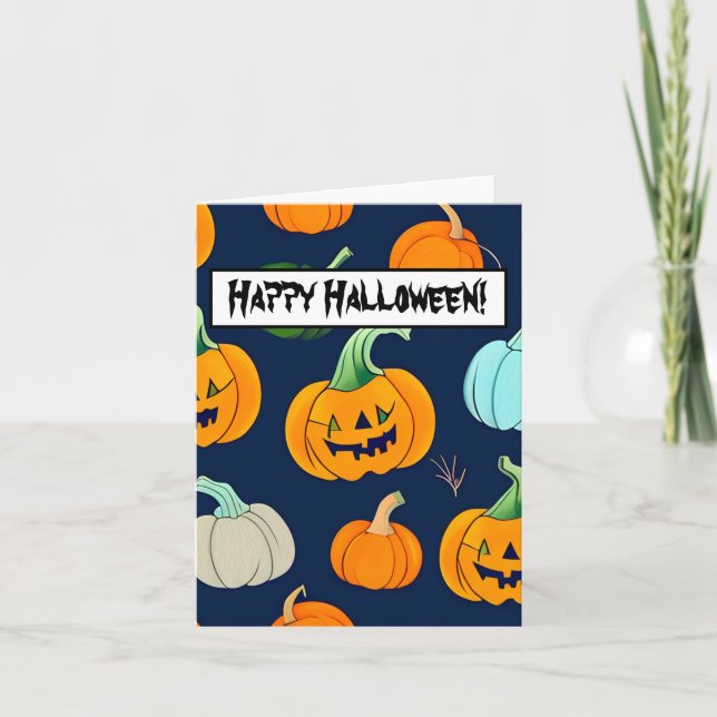 Glad Halloween Kort (Framsida)