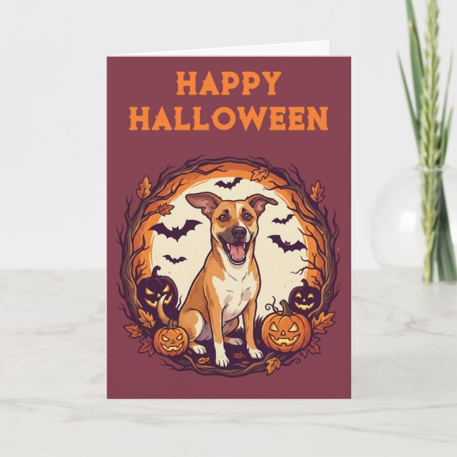 Glad Halloween Kort (Framsida)