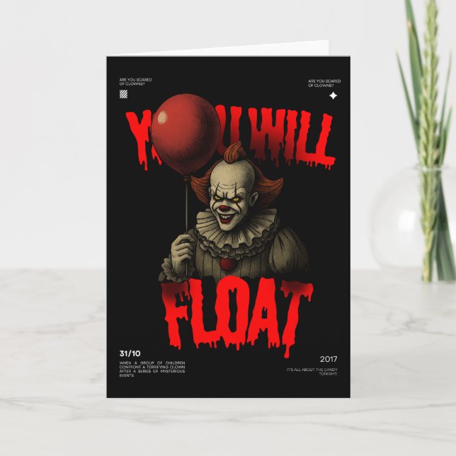 Glad Halloween  Kort (Framsida)