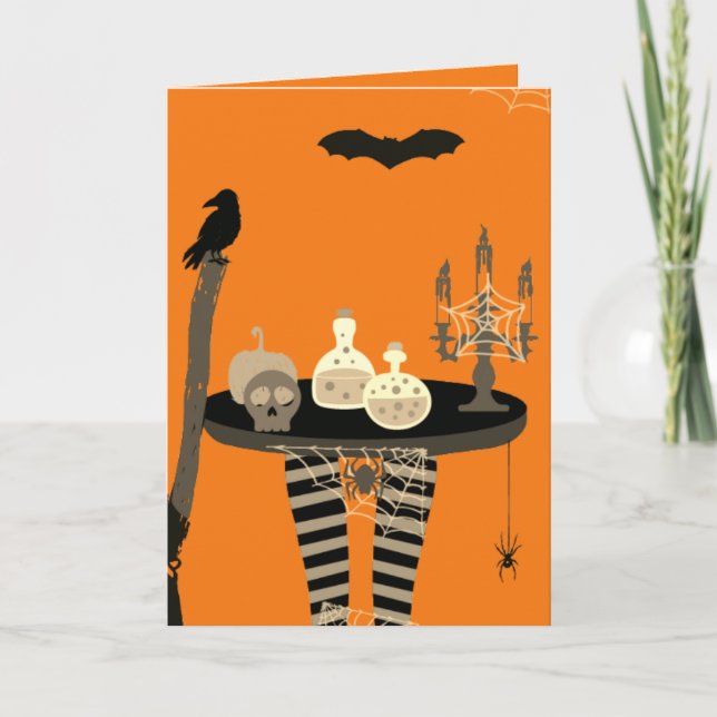 Glad Halloween Kort (Framsida)