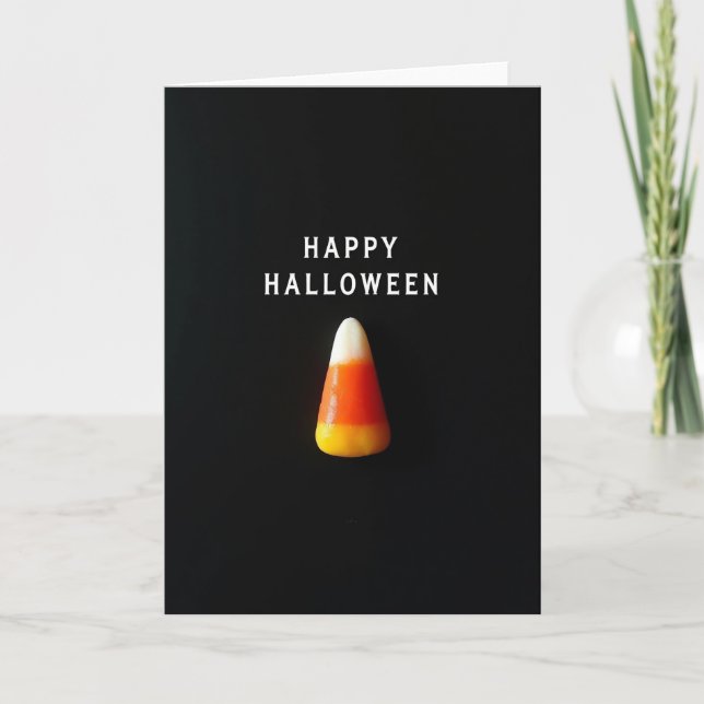 Glad Halloween-kort Kort (Framsida)