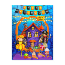 Glad Halloween Kostym barn Fest Firande