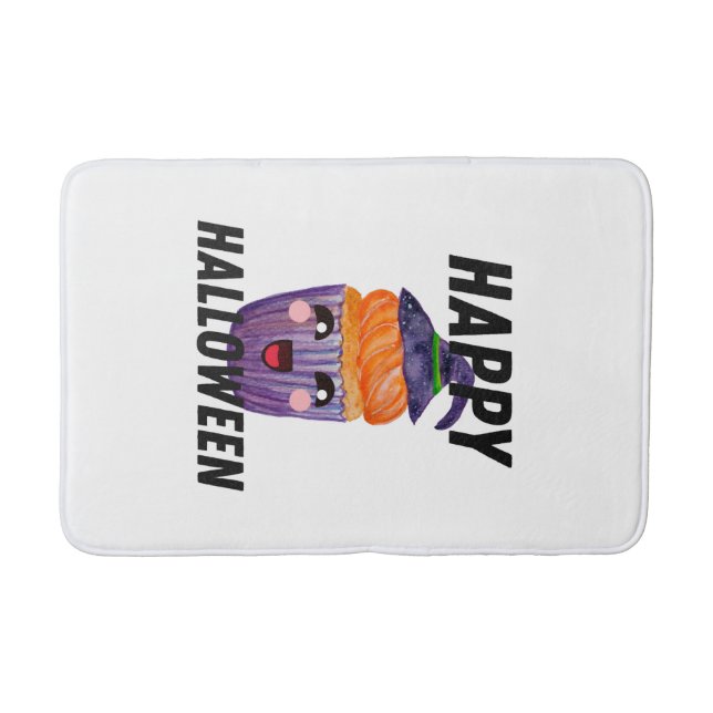 Glad Halloween-kostym Halloween Cupcake Badrumsmatta (Framsidan)