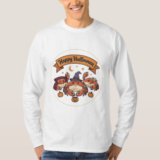 Glad Halloween krabbor T Shirt