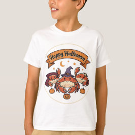 Glad Halloween krabbor T Shirt
