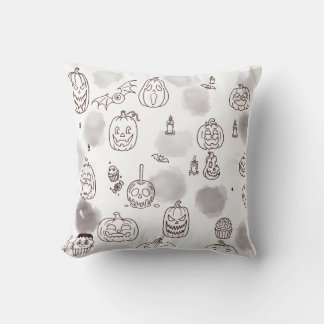 Glad Halloween kuddfodral Kudde