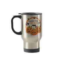 Glad Halloween Kuslig Säsongsfirande Design