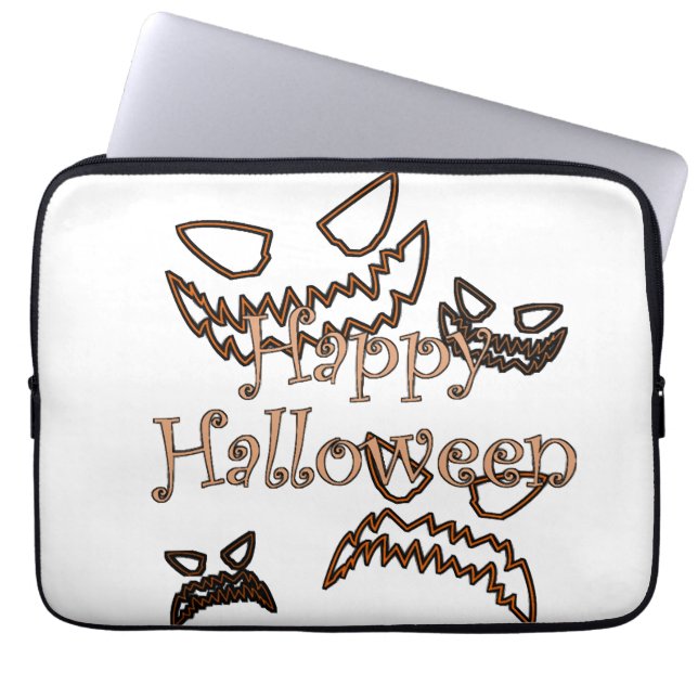 glad Halloween Laptop Fodral (Framsidan)
