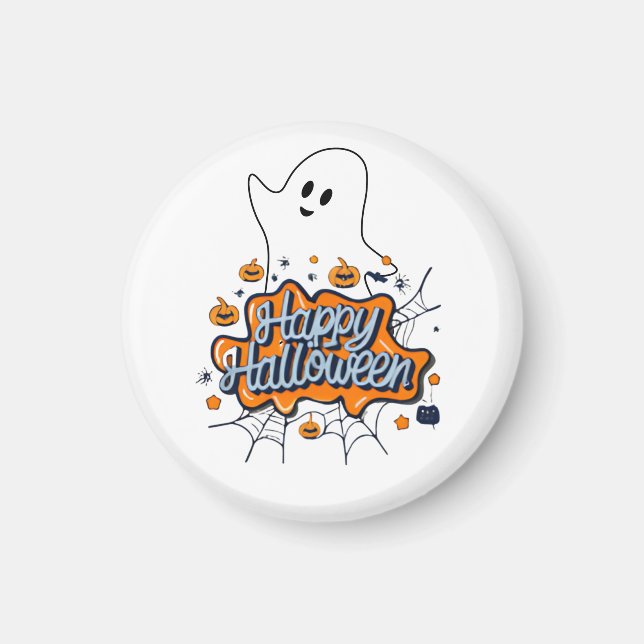 Glad Halloween  Magnet (Framsidan)