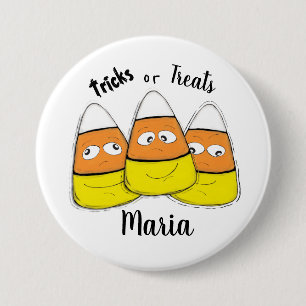 Glad halloween-majs godis knapp