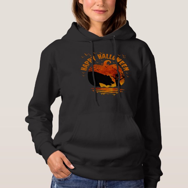 GLAD HALLOWEEN MÄN KVINNOR BARN KOSTYM T SHIRT (Framsida)