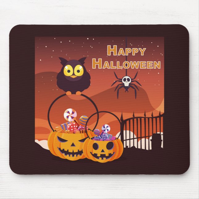 Glad Halloween Musmatta (Framsidan)