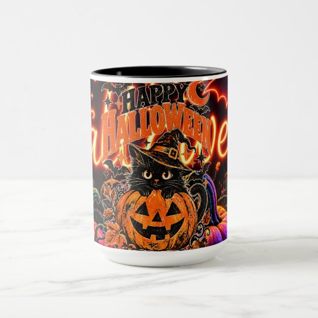 Glad Halloween och BU Mugg (Center)