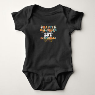 Glad Halloween och ja det är min 1-årsdag T Shirt