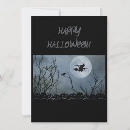 Glad Halloween önskningskort Julkort