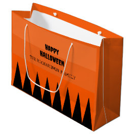 Glad Halloween Orange Svart Personlig