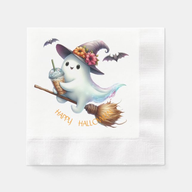 Glad Halloween Pappersservett (Framsidan)
