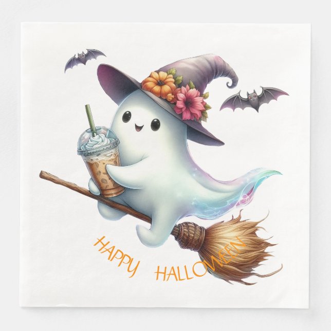 Glad Halloween Pappersservett (Framsida)