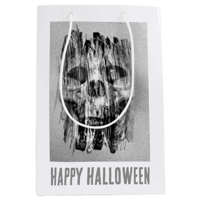 Glad Halloween. Plågad dödskalle (Framsidan)