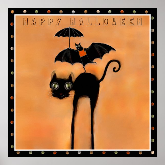 Glad Halloween Poster (Framsidan)
